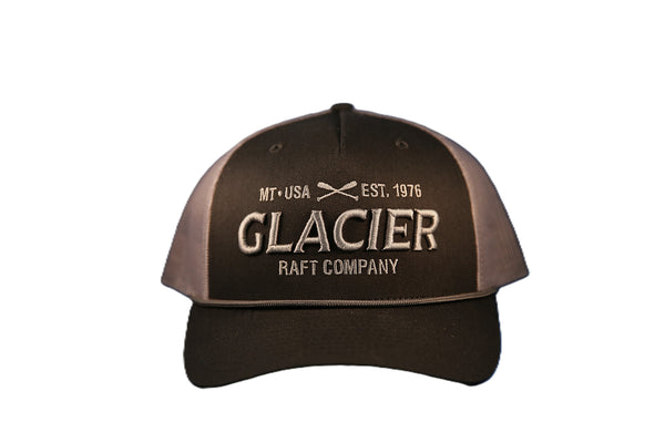 Glacier Raft Company 3D Crossed Paddles Hat