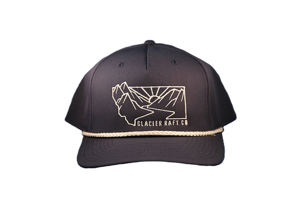 Glacier Raft Company Montana Rope Hat
