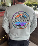 Geo Mountain Goat Long Sleeve Tee