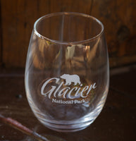 Glacier Park Stemless Wine Glass