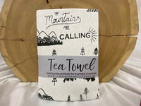 Corvidae Mountains Are Calling Tea Towel