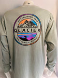 Geo Mountain Goat Long Sleeve T-Shirt