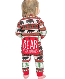 Infant Bear Essentials Flap Jack Onesie