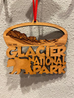 Scenic Text Griz Ornament