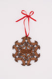 Moose Snowflake Ornament