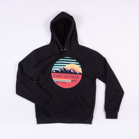 Mens Mountain Sunset Circle Hoodie