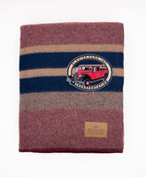 Pendleton Red Bus Blanket