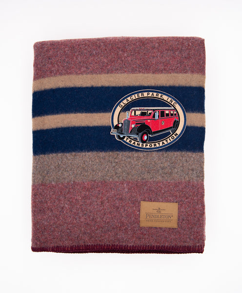 Pendleton Red Bus Blanket